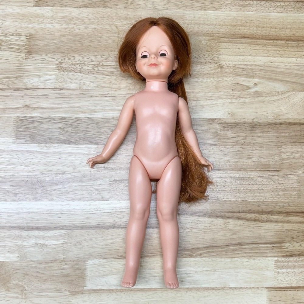 Vintage 1969 Ideal Crissy Doll 18 Redhead Nude Ideal Toys Corp.